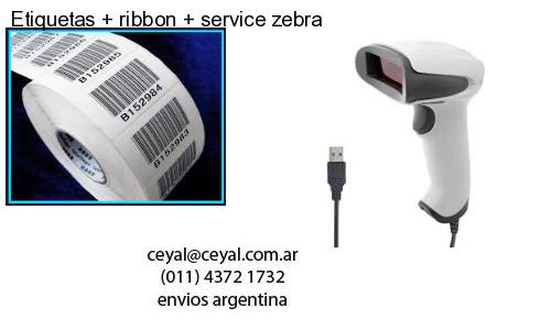 Etiquetas   ribbon   service zebra