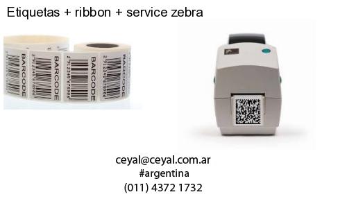 Etiquetas   ribbon   service zebra