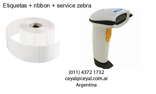 Etiquetas   ribbon   service zebra