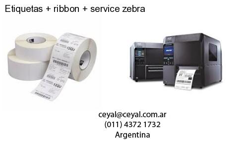 Etiquetas   ribbon   service zebra
