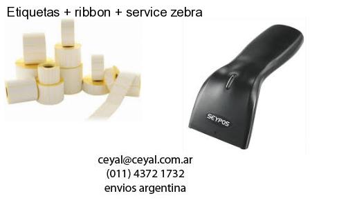 Etiquetas   ribbon   service zebra