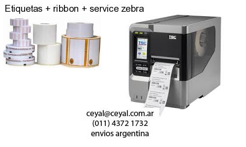 Etiquetas   ribbon   service zebra