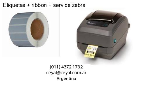 Etiquetas   ribbon   service zebra