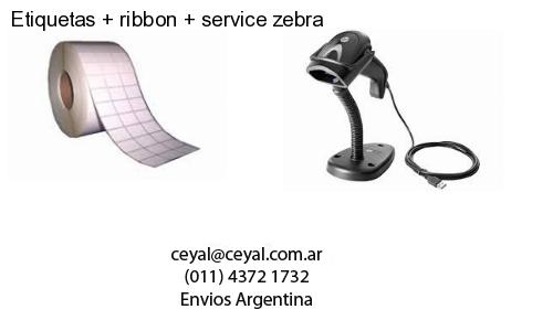 Etiquetas   ribbon   service zebra
