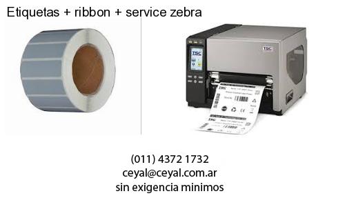 Etiquetas   ribbon   service zebra