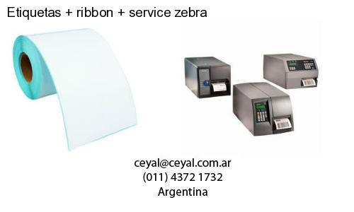 Etiquetas   ribbon   service zebra