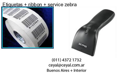 Etiquetas   ribbon   service zebra