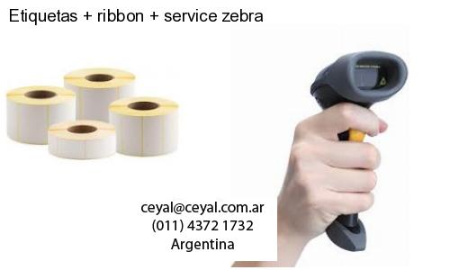 Etiquetas   ribbon   service zebra
