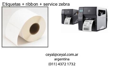 Etiquetas   ribbon   service zebra