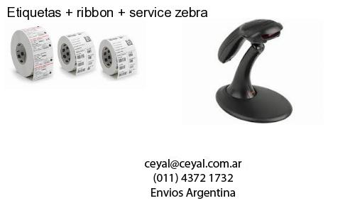 Etiquetas   ribbon   service zebra