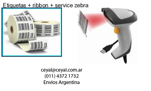 Etiquetas   ribbon   service zebra