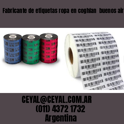Fabricante de etiquetas ropa en coghlan  buenos aires