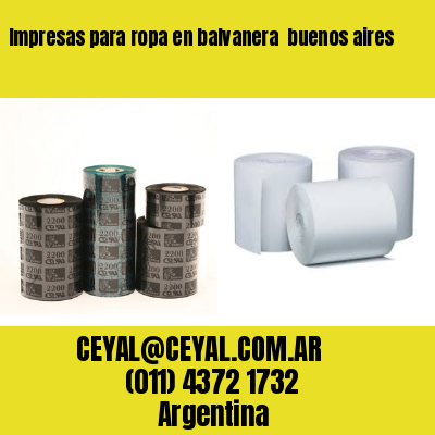 Impresas para ropa en balvanera  buenos aires