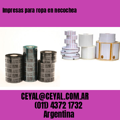 Impresas para ropa en necochea