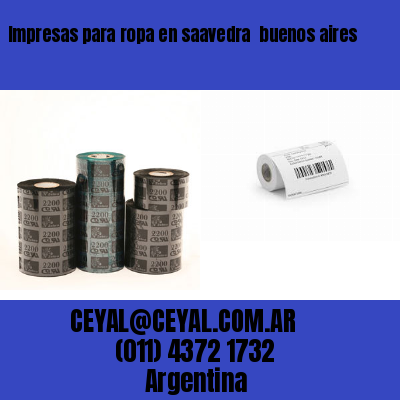 Impresas para ropa en saavedra  buenos aires