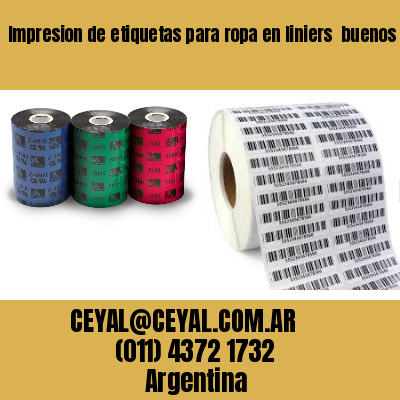Impresion de etiquetas para ropa en liniers  buenos aires