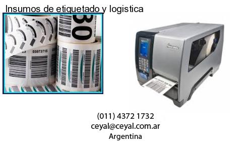 Insumos de etiquetado y logistica