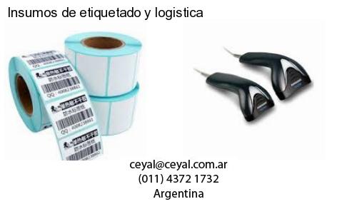 Insumos de etiquetado y logistica