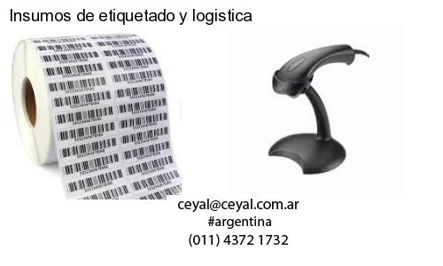 Insumos de etiquetado y logistica