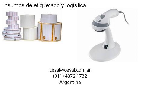 Insumos de etiquetado y logistica
