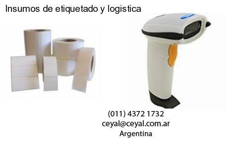 Insumos de etiquetado y logistica