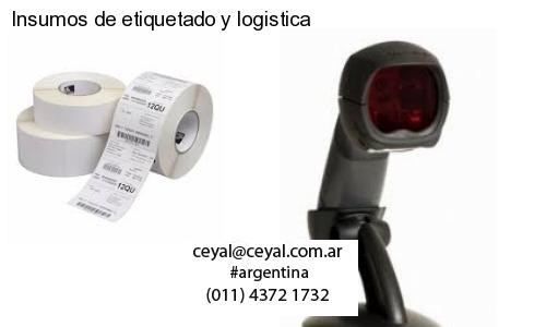 Insumos de etiquetado y logistica
