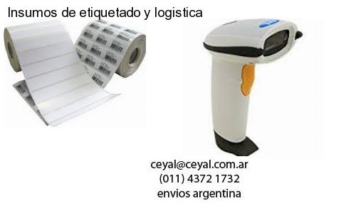 Insumos de etiquetado y logistica
