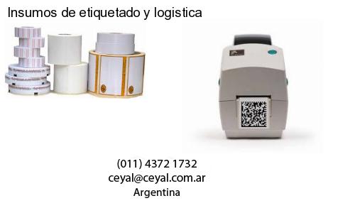 Insumos de etiquetado y logistica