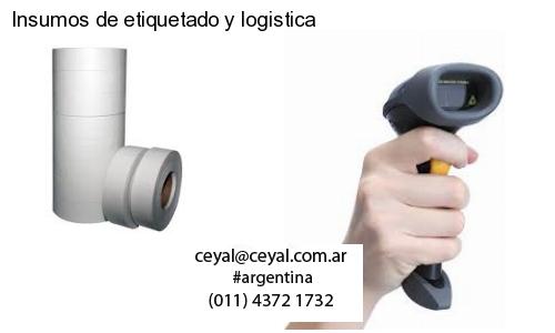 Insumos de etiquetado y logistica