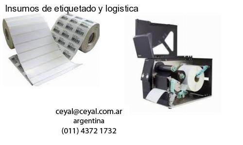 Insumos de etiquetado y logistica