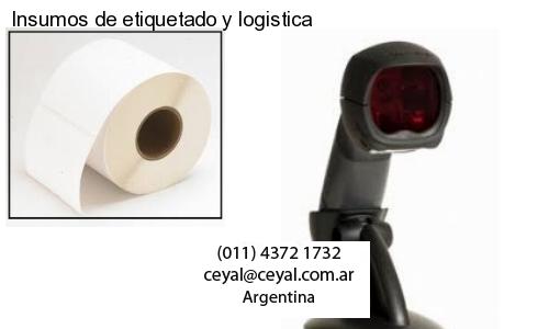 Insumos de etiquetado y logistica