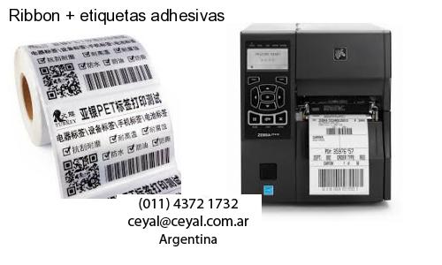 Ribbon   etiquetas adhesivas