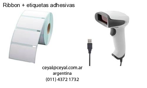 Ribbon etiquetas adhesivas