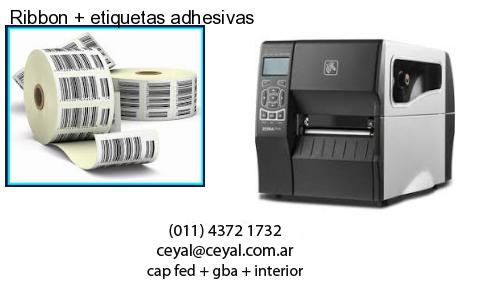Ribbon   etiquetas adhesivas
