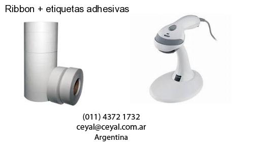 Ribbon etiquetas adhesivas