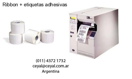 Ribbon etiquetas adhesivas