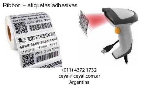 Ribbon   etiquetas adhesivas