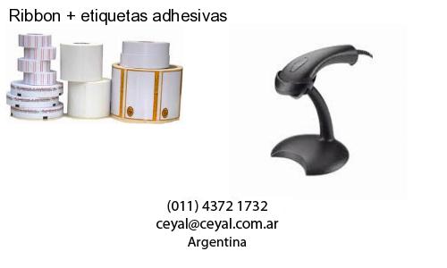 Ribbon etiquetas adhesivas