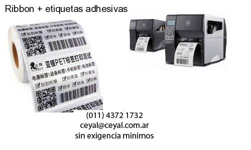 Ribbon   etiquetas adhesivas