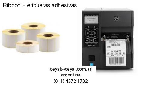 Ribbon   etiquetas adhesivas