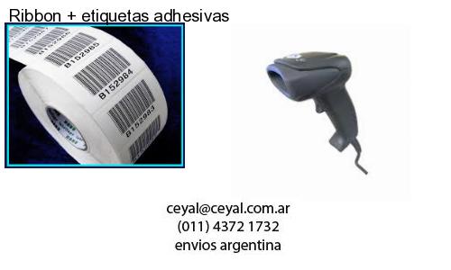 Ribbon etiquetas adhesivas