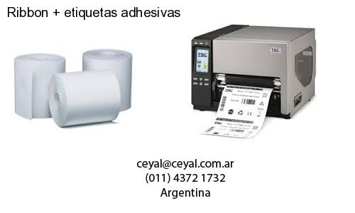 Ribbon etiquetas adhesivas