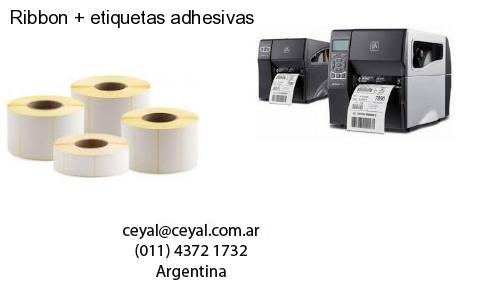 Ribbon   etiquetas adhesivas