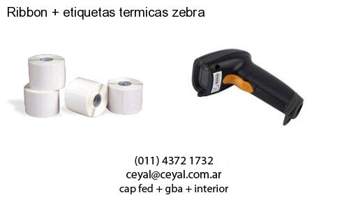 Ribbon   etiquetas termicas zebra