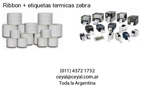 Ribbon   etiquetas termicas zebra