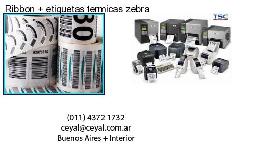 Ribbon   etiquetas termicas zebra