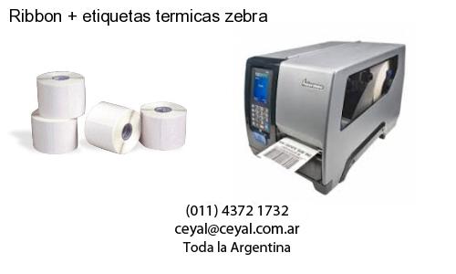 Ribbon   etiquetas termicas zebra