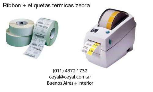 Ribbon etiquetas termicas zebra