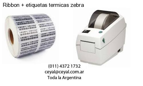 Ribbon   etiquetas termicas zebra