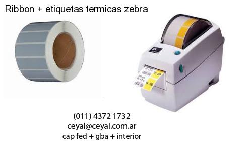 Ribbon   etiquetas termicas zebra